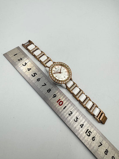 Fossil Analog Quartz Women Watch Rhinestone