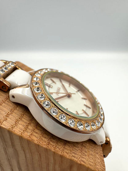 Fossil Analog Quartz Women Watch Rhinestone