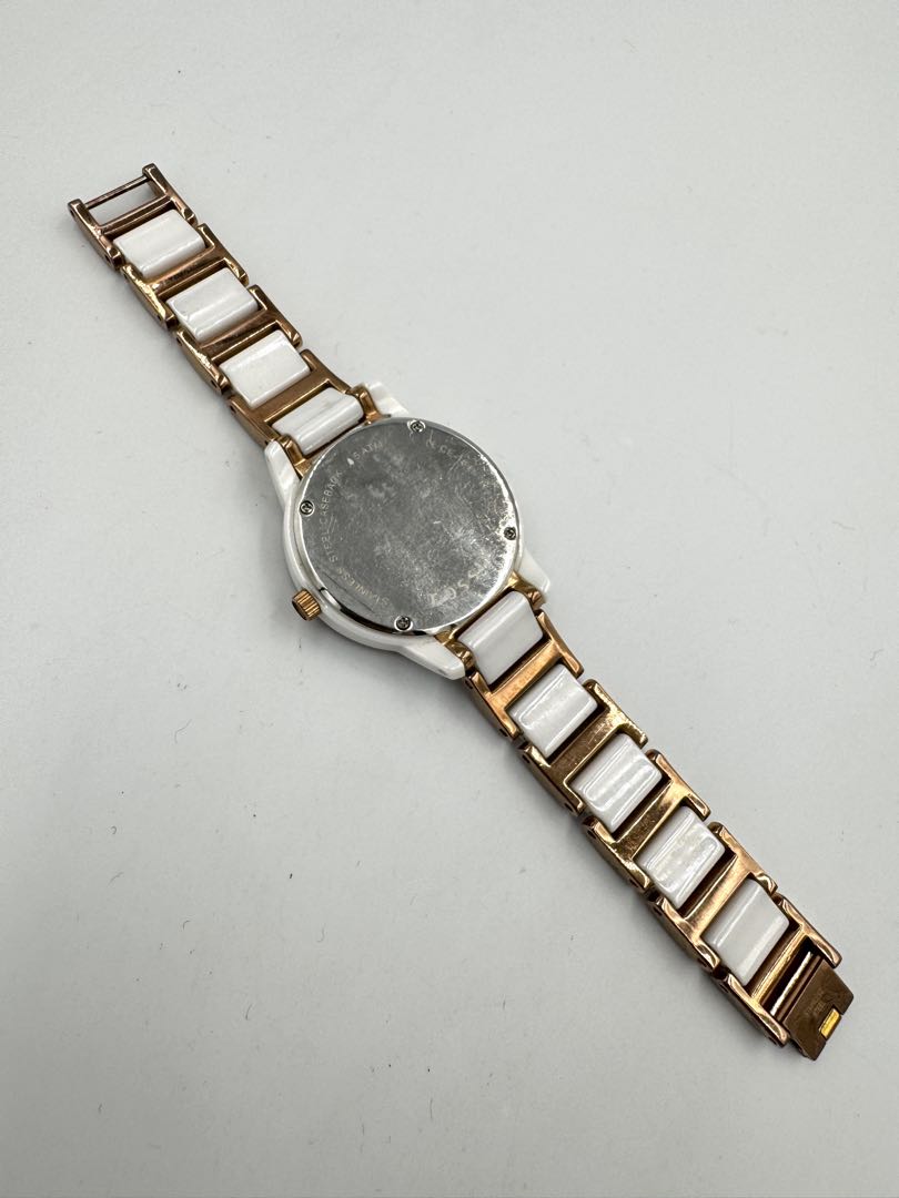 Fossil Analog Quartz Women Watch Rhinestone