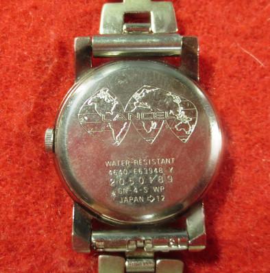 Lancel Paris Analog Quartz Women ランセル・パリ 完動watch Citizen ランセル