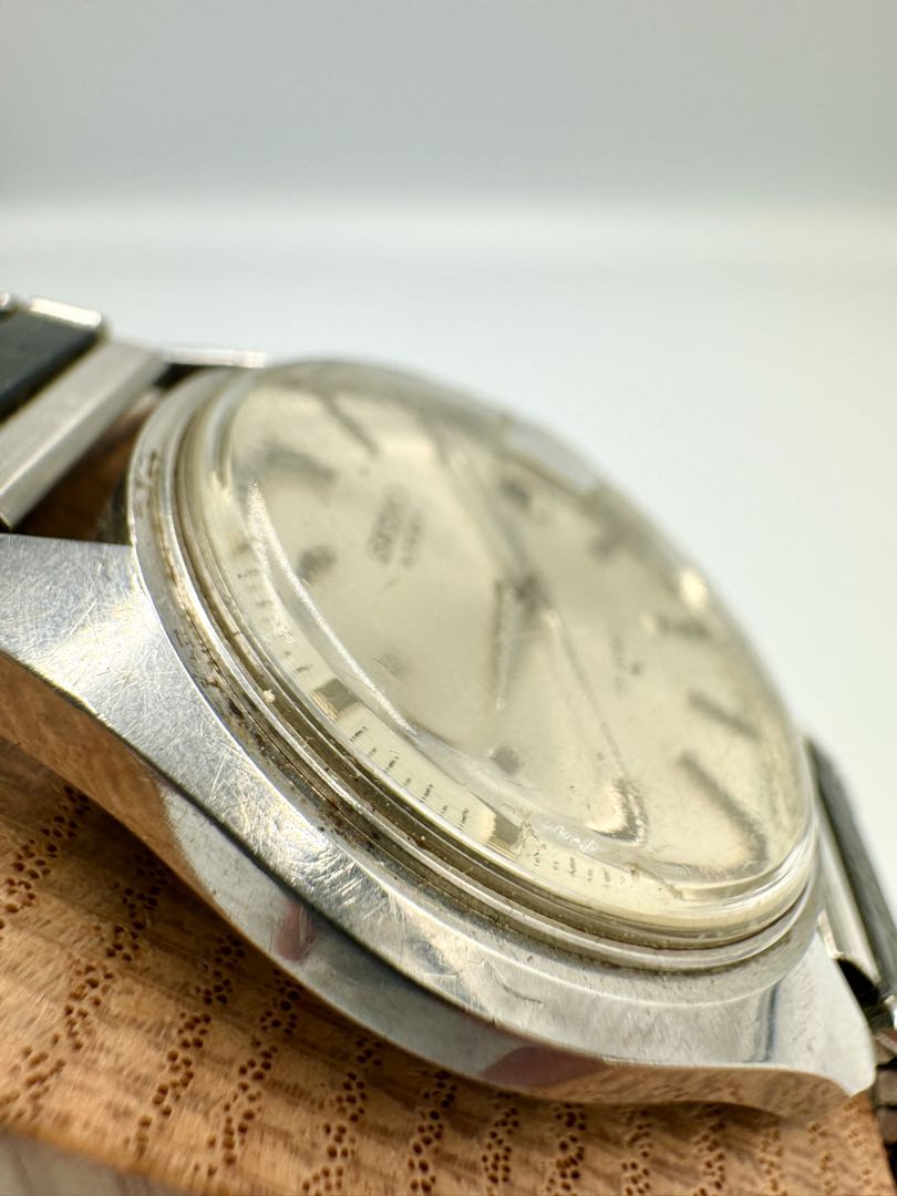 Seiko Automatic 7005-8000 Analog Mechanical (Automatic) Unisex Adults Vintage 17 Jewels Silver Dial Date Men'S Watch Japan
