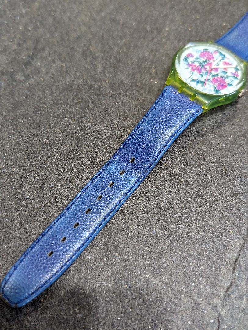 Swatch Analog Quartz Women Mazzolino 1992 Watch Battery Replaced