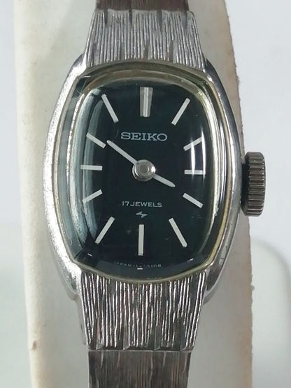 Seiko Analog Mechanical (Manual) Women Watch Solar 17Jewels Manual Winding Working Item