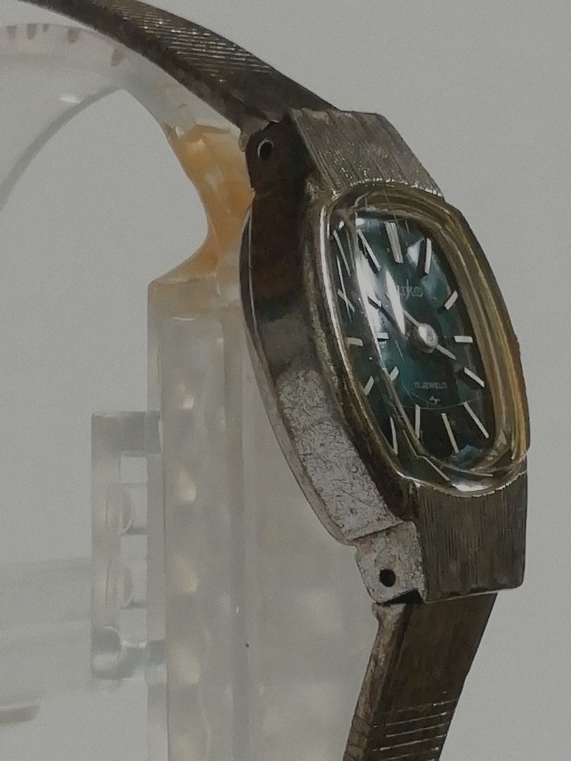 Seiko Analog Mechanical (Manual) Women Watch Solar 17Jewels Manual Winding Working Item