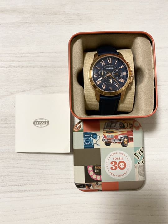 Fossil Analog Quartz Men