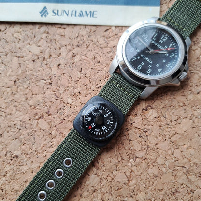 Sun Flame Analog Quartz Men
