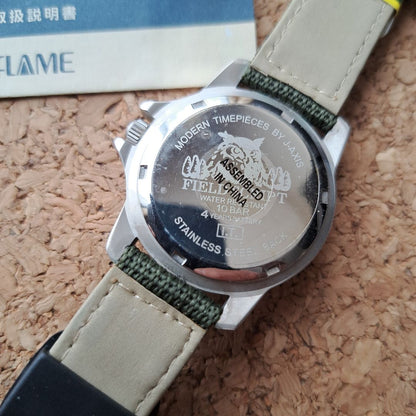 Sun Flame Analog Quartz Men