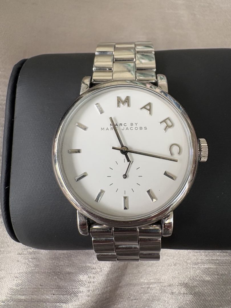 Marc By Jacobs MBM3242 Analog Quartz Men マークバイマークジェイコブス Menwatch Used品 [For Parts / Junk]