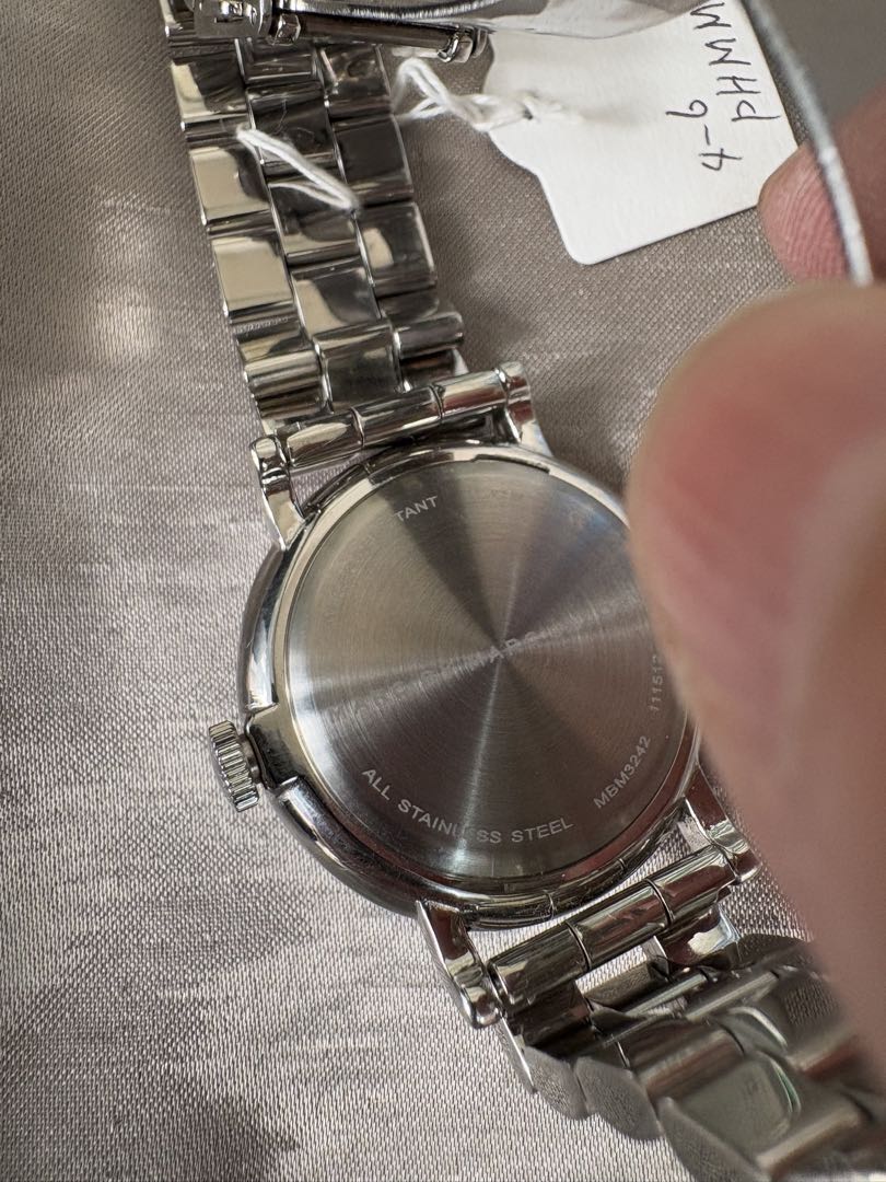 Marc By Jacobs MBM3242 Analog Quartz Men マークバイマークジェイコブス Menwatch Used品 [For Parts / Junk]