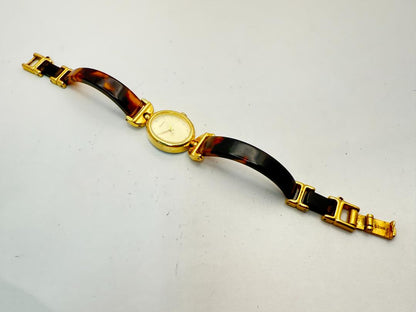 Jupiter Analog Quartz Women Tortoiseshell Pattern Watch Women'S For Parts