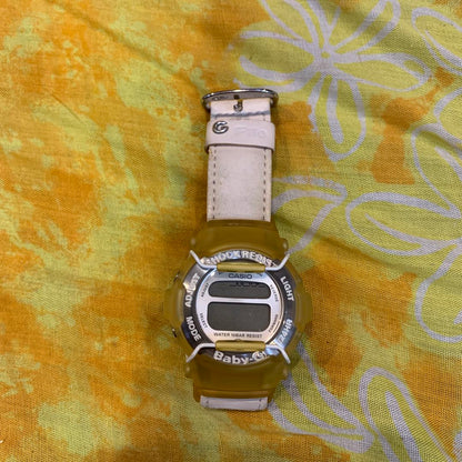 G-Shock Baby-G Digital Quartz Women ジーショック Casio Watch イエロー ホワイト箱無し