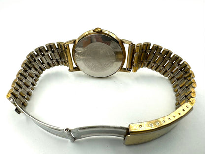 TIMEX Manual Winding Watch Cracked Case NOT WORKING FOR PARTS