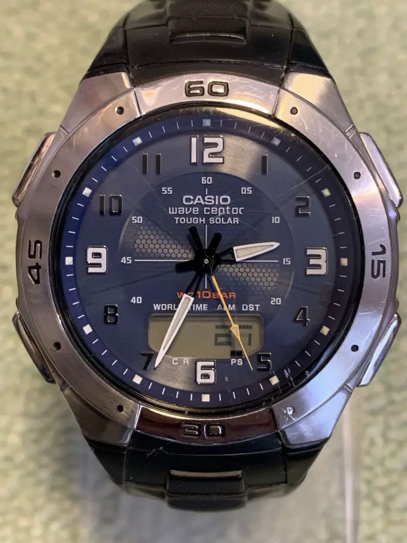 Casio WVA-470J Digital-Analog Solar Men