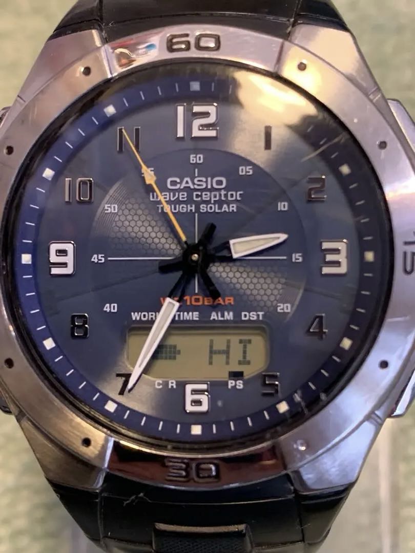 Casio WVA-470J Digital-Analog Solar Men