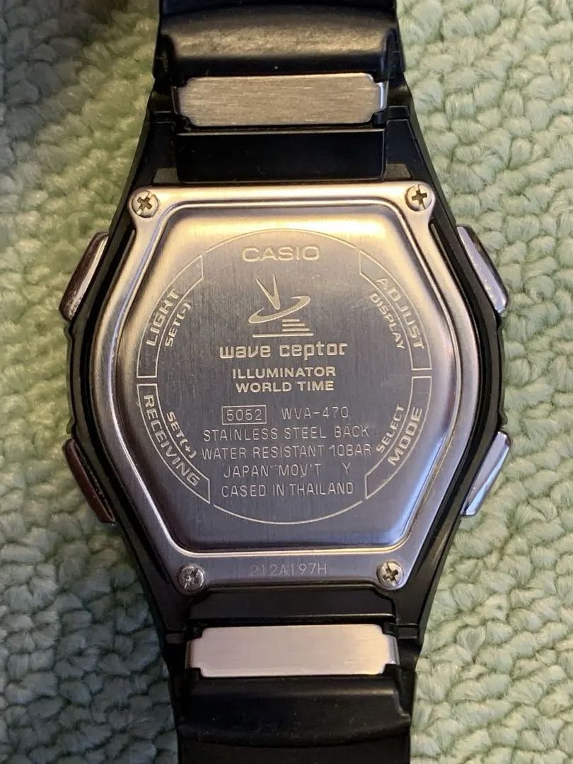 Casio WVA-470J Digital-Analog Solar Men