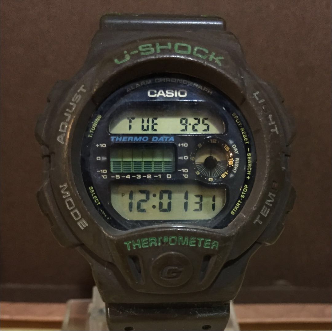 G-Shock Camouflage pattern DW-6100 Digital Quartz Men ジーショック . A-19 迷彩パーツ取りにお使いください
