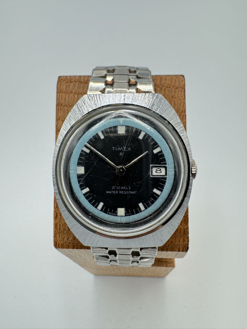 TIMEX Manual Winding Watch Date Calendar