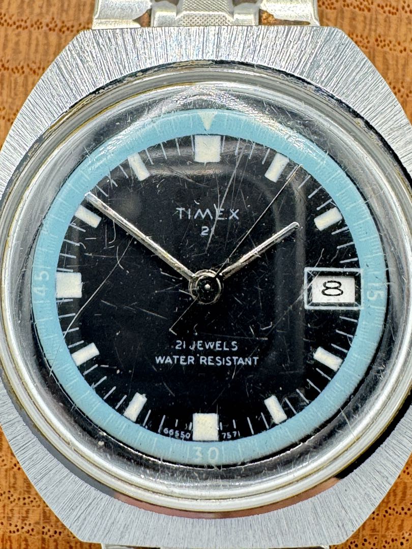 TIMEX Manual Winding Watch Date Calendar