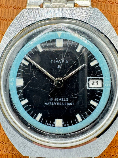 TIMEX Manual Winding Watch Date Calendar