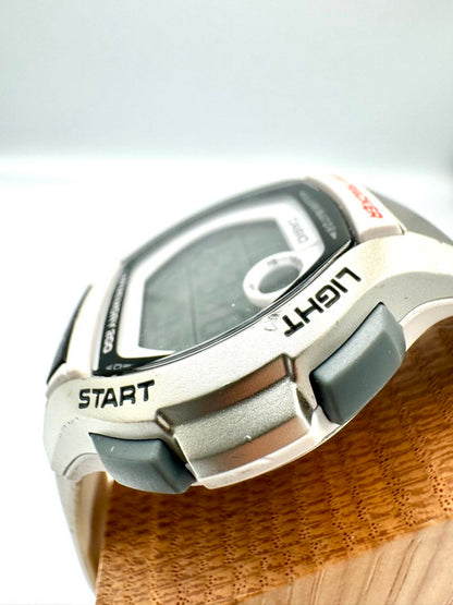 Casio Illuminator LAP MEMORY 200 Digital Quartz Unisex Adults Wristwatch - 38Mm Case, Working, No Papers