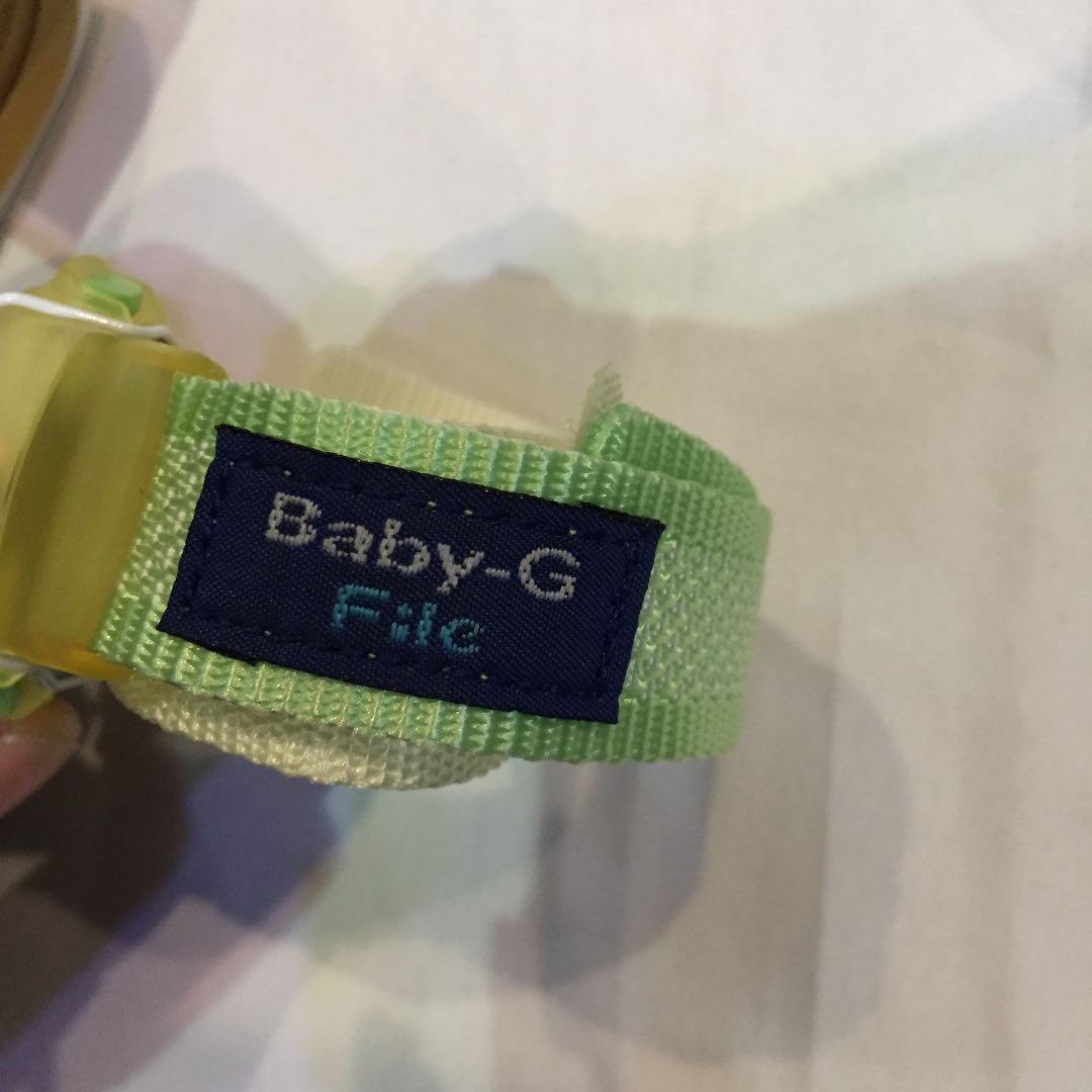 G-Shock Baby-G BG-350Y-3T Digital Quartz Men ジーショック Usedcasio