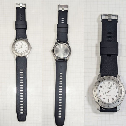 Casio MTP-1138 Analog Quartz Men Battery & Band Replaced Working Item H-80