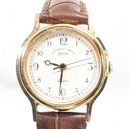 Orient You Analog Quartz Women Battery & Band Replaced Working Item