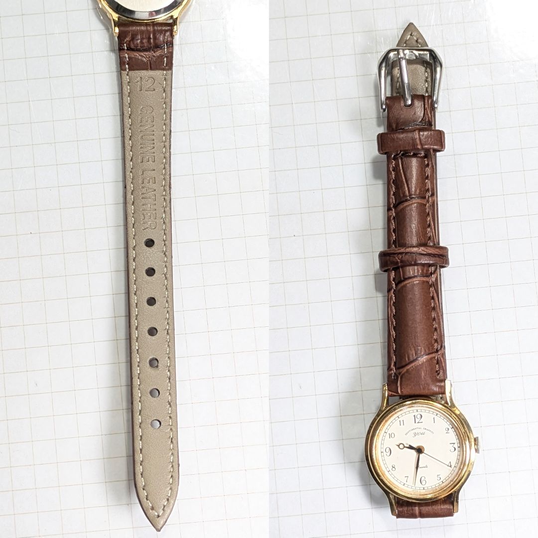 Orient You Analog Quartz Women Battery & Band Replaced Working Item