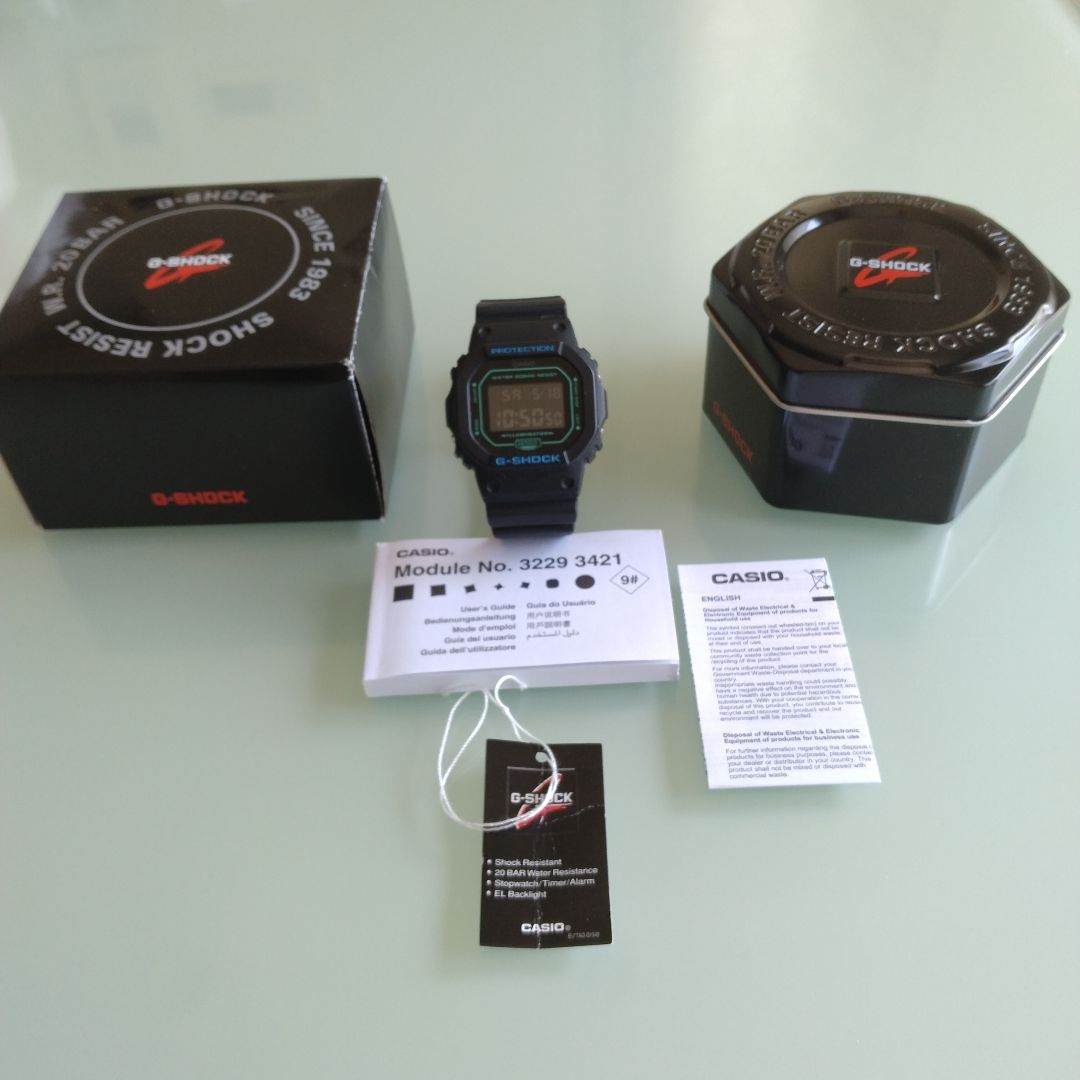 G-Shock 5600 DW-56000BBM-1ER Digital Quartz Men Dw-0Bbm-1Er