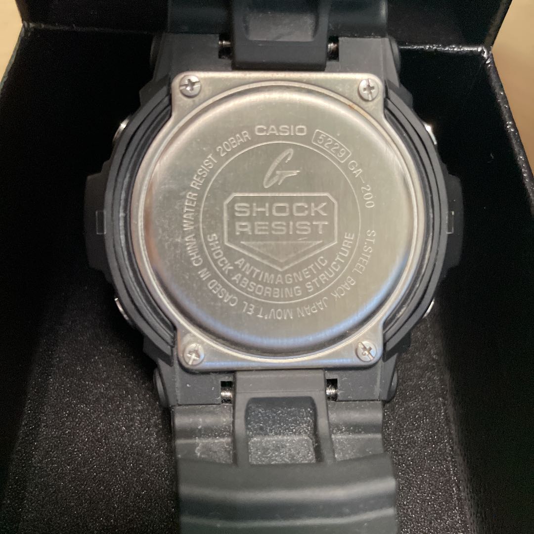 Casio GA GA-200-1AJF Digital-Analog Quartz Men -200-1Ajf