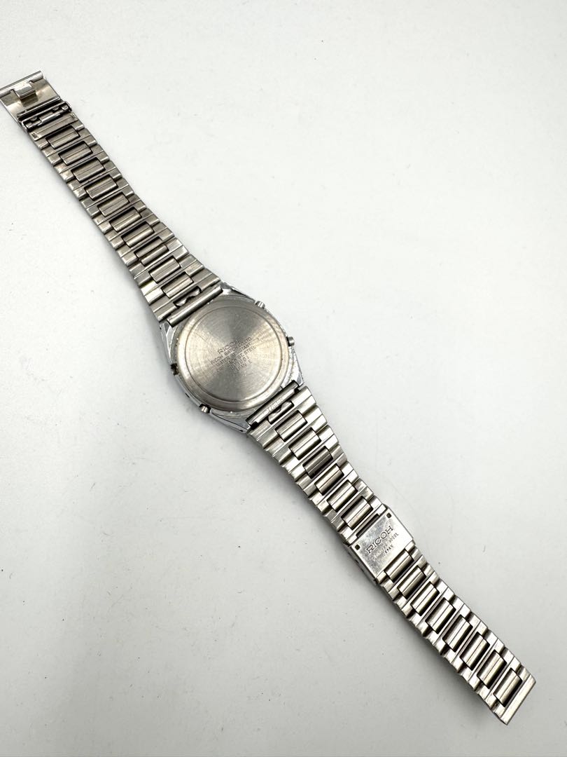 Ricoh Digital Quartz Men X Tv Tokyo Watch For Parts