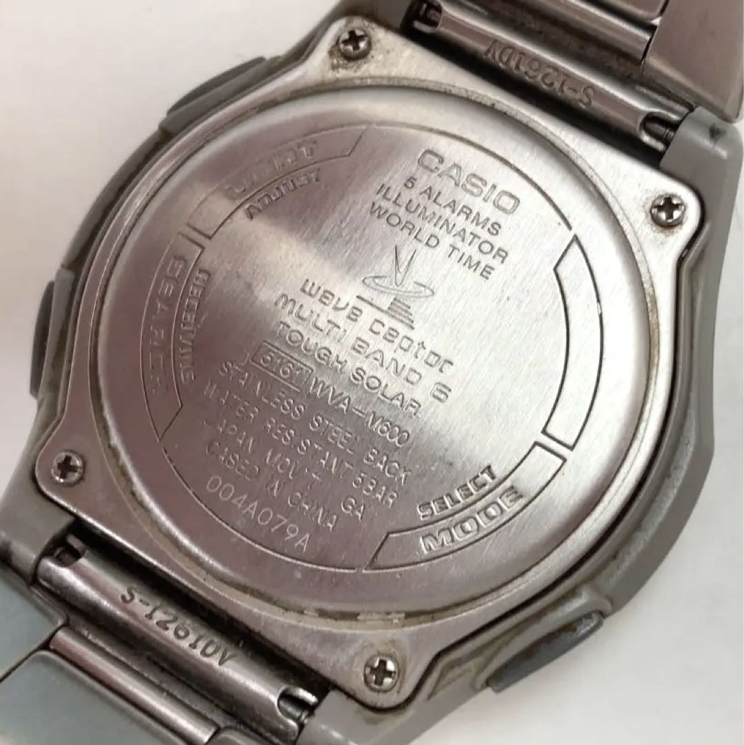 Casio Wave Ceptor WVA-M600D-7AJF Digital-Analog Solar Men