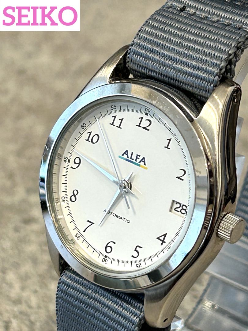 Seiko ALFA Y675-0030 Analog Mechanical (Automatic) Men