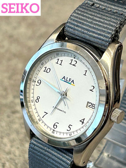 Seiko ALFA Y675-0030 Analog Mechanical (Automatic) Men