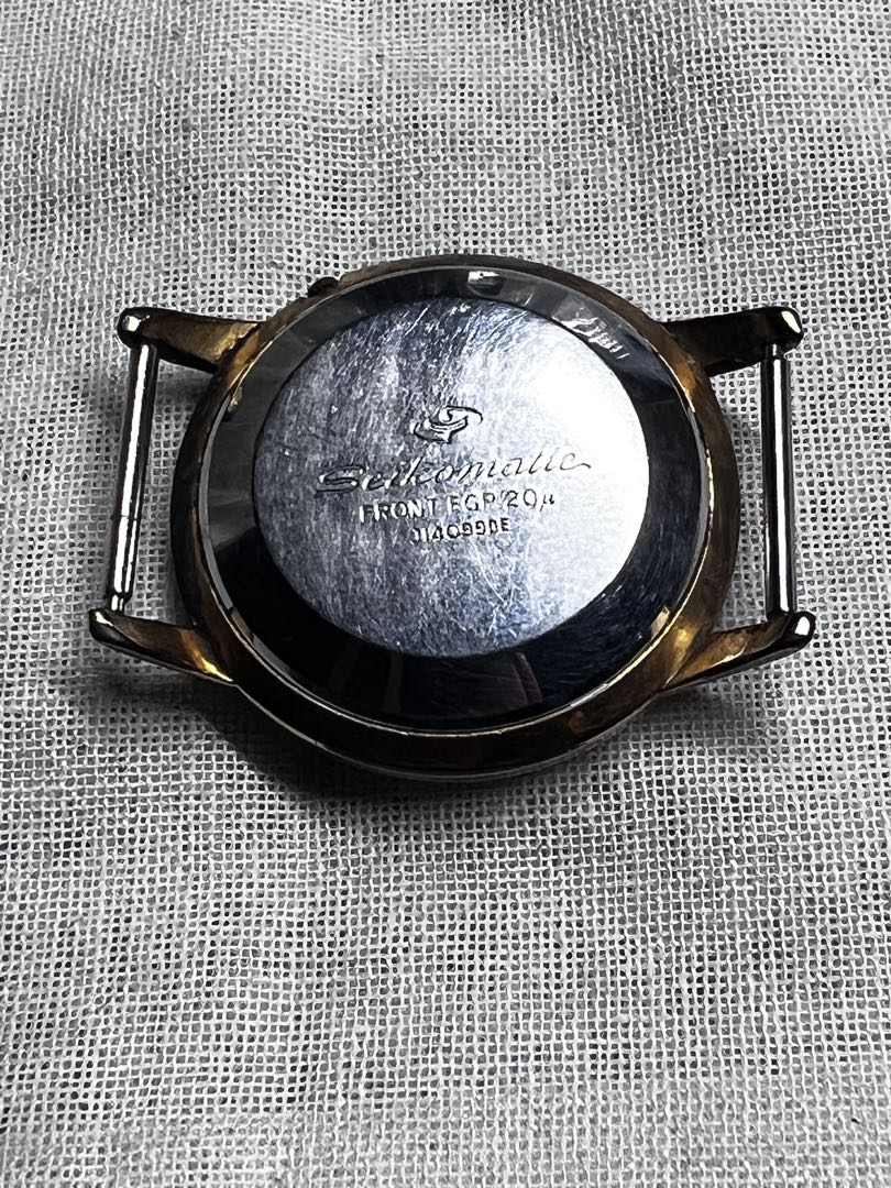 Seikomatic Analog Mechanical (Automatic) Men Vintage Seikomatic 17Jewels Rare For Parts / Junk