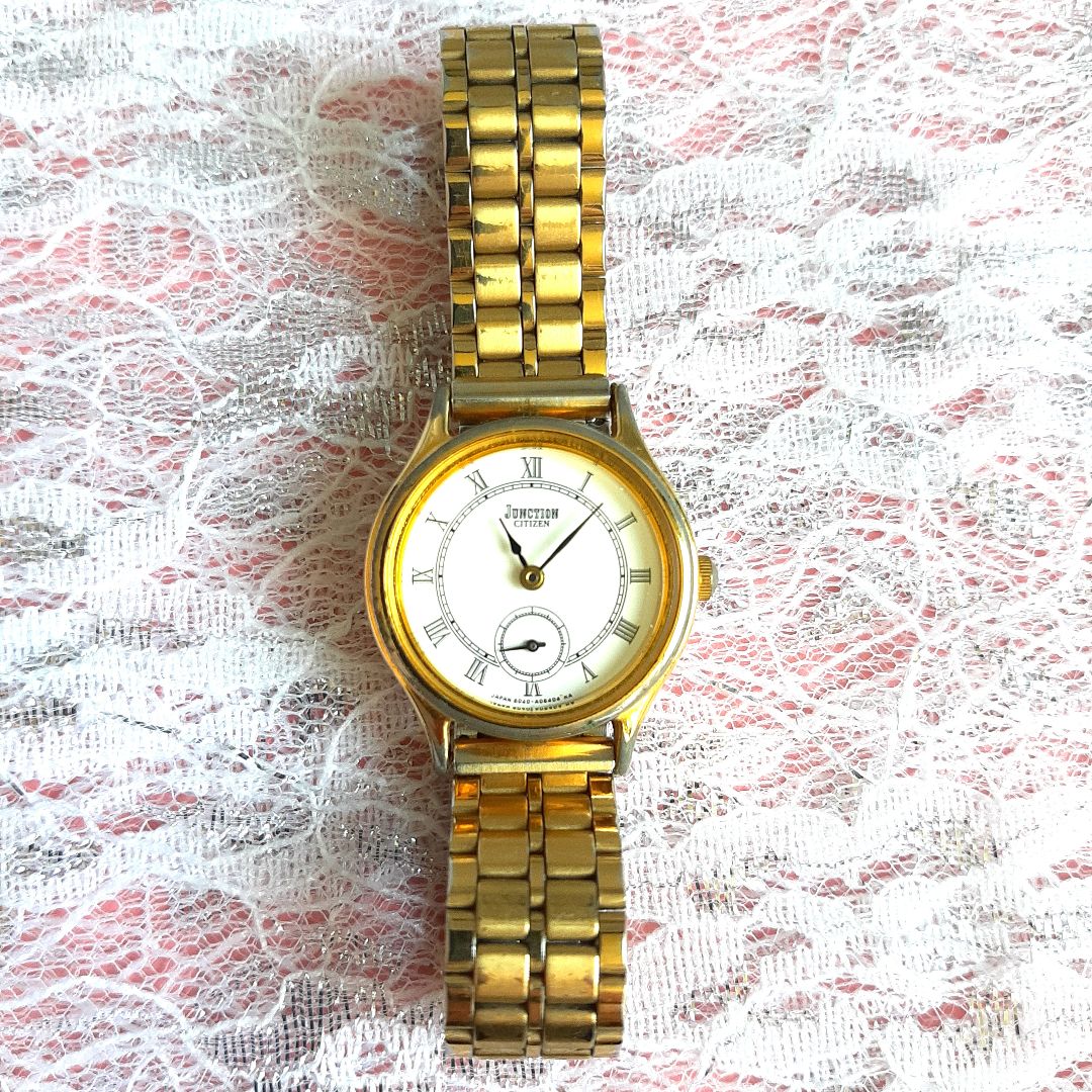 Citizen Junction 6040-A02142 Analog Quartz Women Watch Women'S Unused Battery