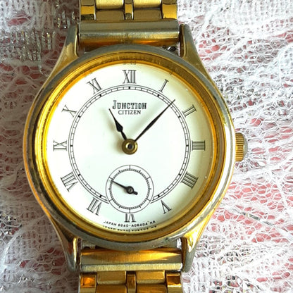Citizen Junction 6040-A02142 Analog Quartz Women Watch Women'S Unused Battery