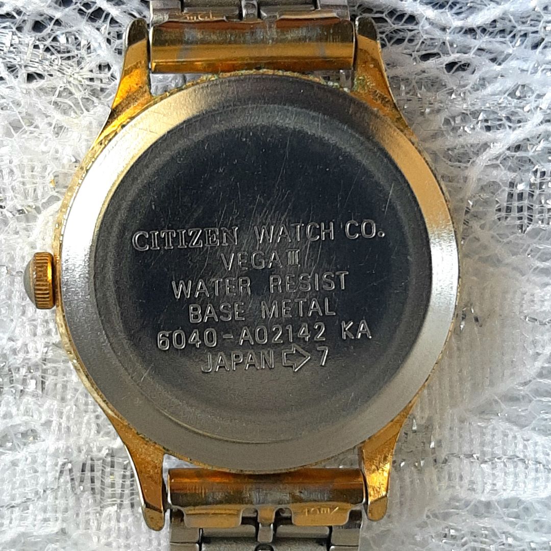 Citizen Junction 6040-A02142 Analog Quartz Women Watch Women'S Unused Battery