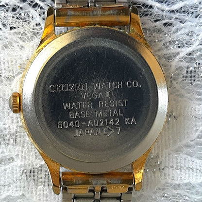 Citizen Junction 6040-A02142 Analog Quartz Women Watch Women'S Unused Battery