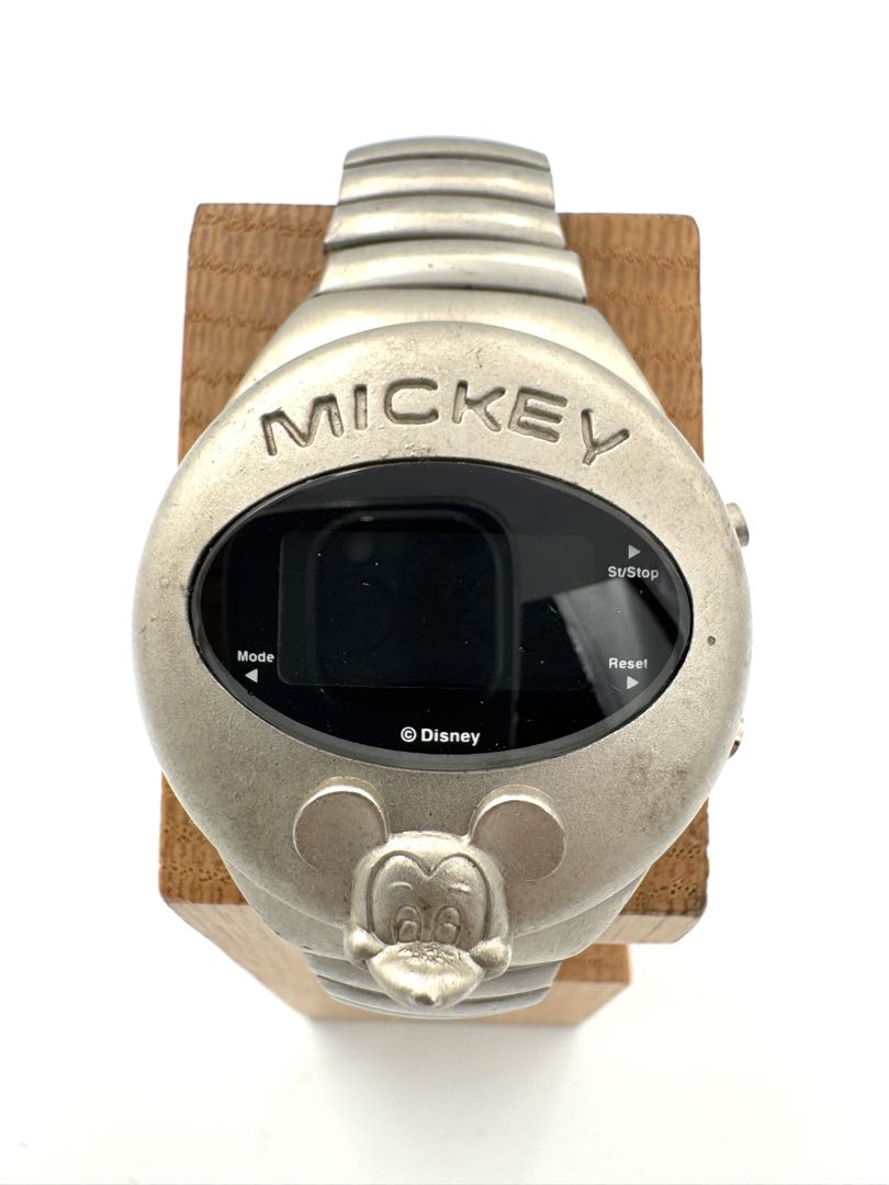 Disney mickey Digital Quartz Men Mouse Minnie Watch Set Of 2 For Parts