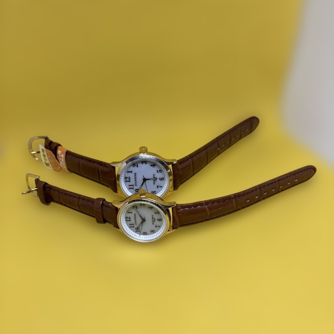 Krefer Analog Solar Women クレファー パワーquartzペアウォッチ