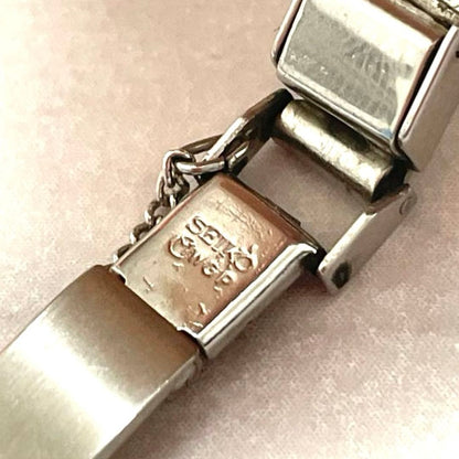 Seiko Special 1140-0160 Analog Mechanical (Manual) Women Working Item Special Manual Winding Watch