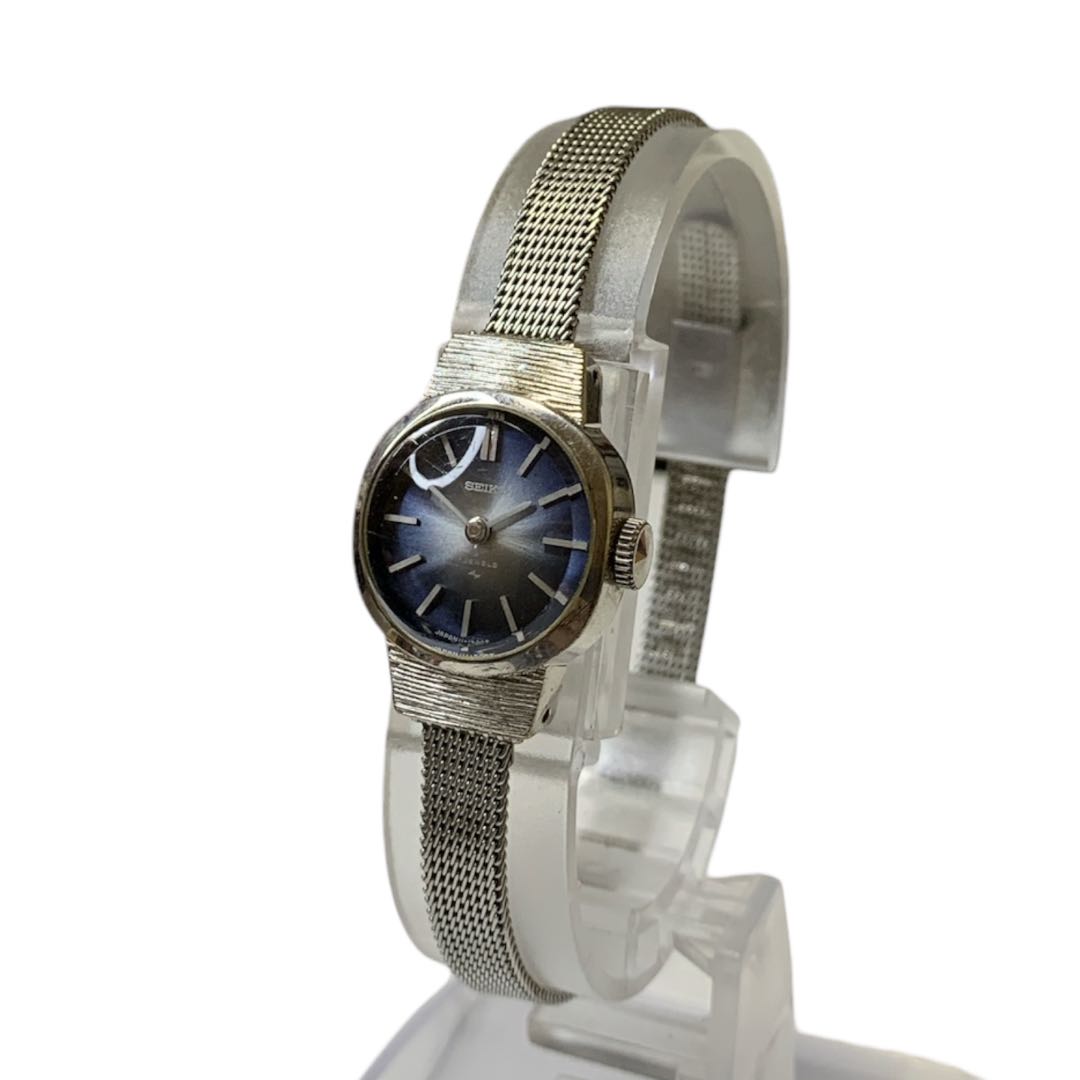 Seiko Analog Mechanical (Manual) Women 17Jewels 11-0560 Watch Manual Winding Operation Confirmed