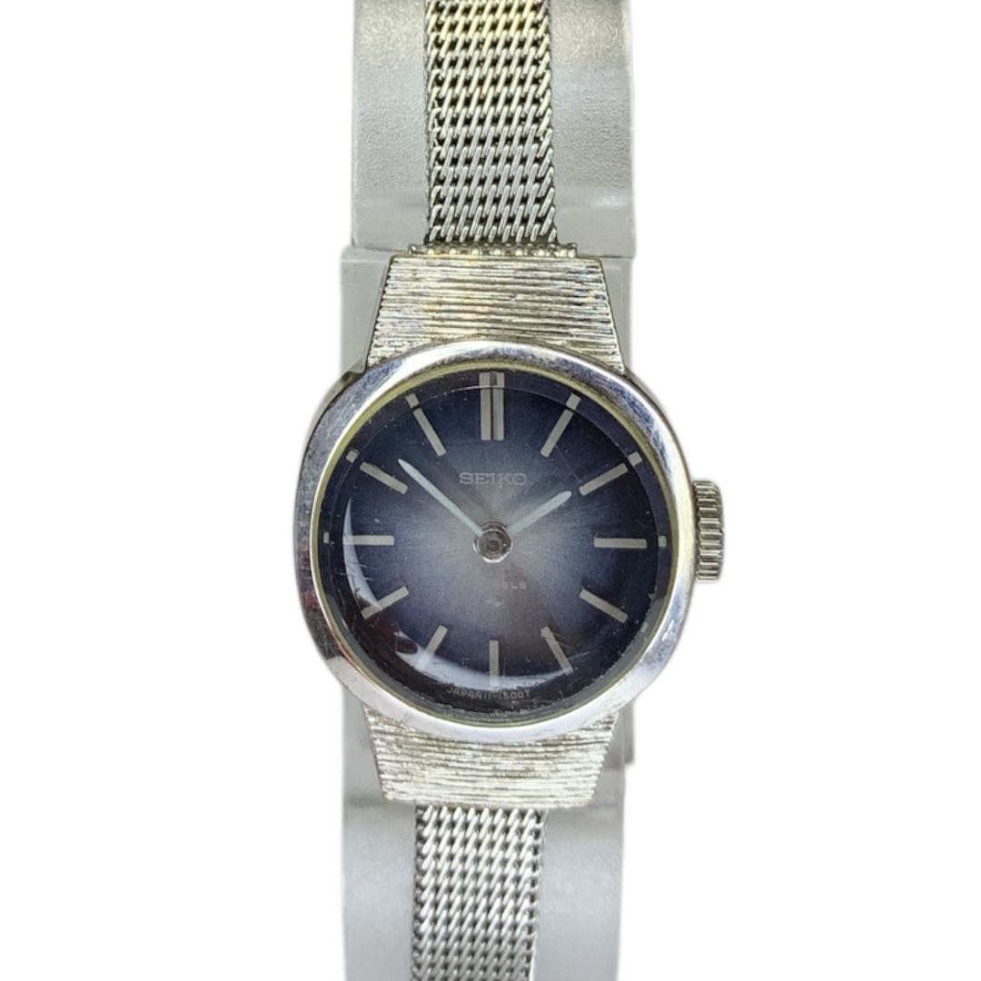 Seiko Analog Mechanical (Manual) Women 17Jewels 11-0560 Watch Manual Winding Operation Confirmed