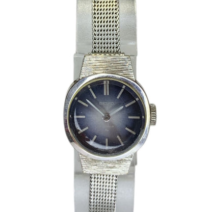 Seiko Analog Mechanical (Manual) Women 17Jewels 11-0560 Watch Manual Winding Operation Confirmed