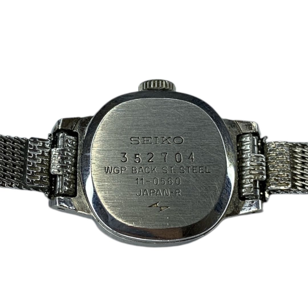 Seiko Analog Mechanical (Manual) Women 17Jewels 11-0560 Watch Manual Winding Operation Confirmed