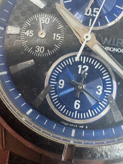 WIRED Analog Quartz Men Men Chronograph Watch For Parts