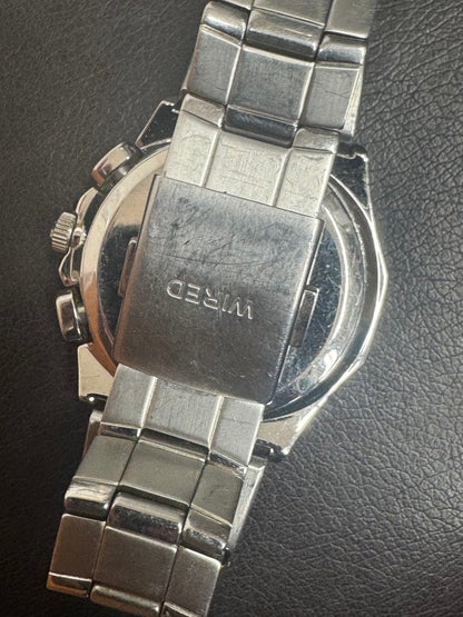WIRED Analog Quartz Men Men Chronograph Watch For Parts