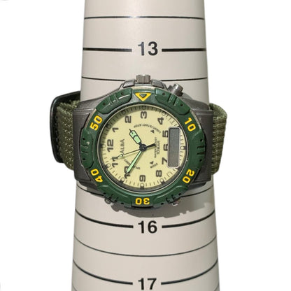 Seiko Alba Digital-Analog Quartz Men Ani-Digi Watch For Parts / Junk