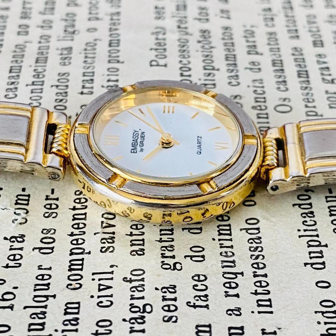Gruen Analog Quartz Women 高級時計グリュエン Embassy By Watch